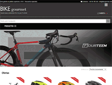Tablet Screenshot of bike-gourmet.com